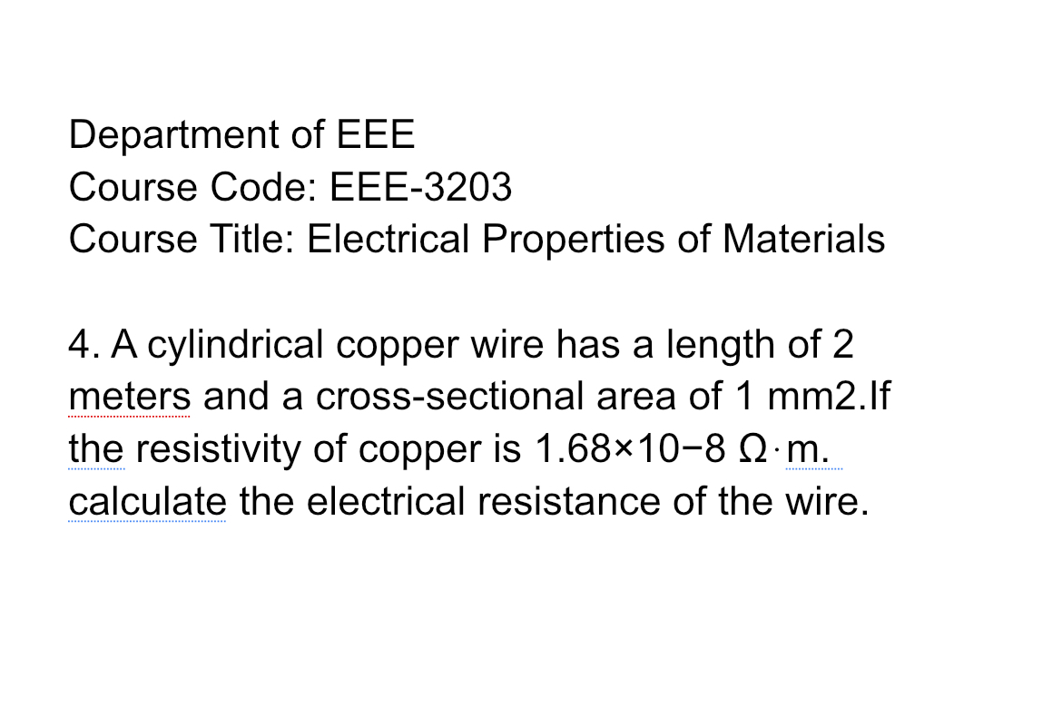 Solved Department of EEECourse Code: EEE-3203Course Title: | Chegg.com