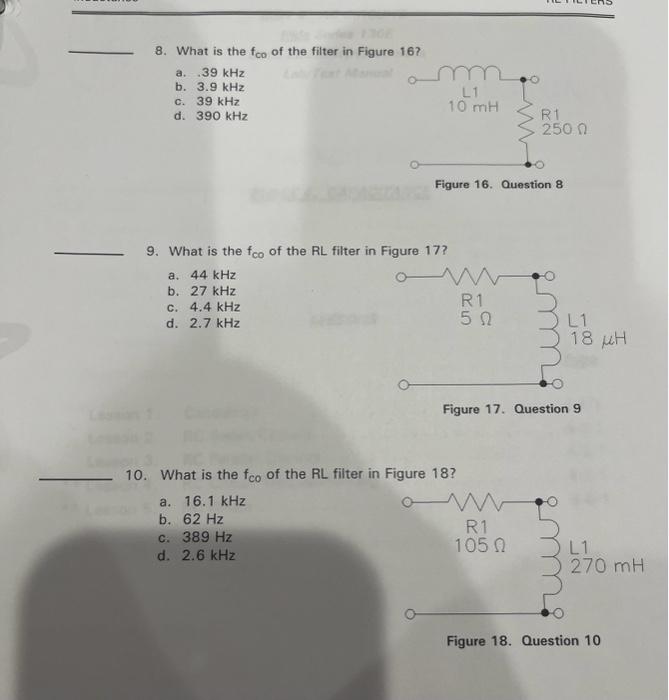 Solved Read Each Question Carefully. Write The Letter For | Chegg.com