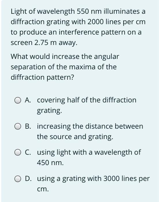 Solved Two microwave transmitters emit microwaves. Which row