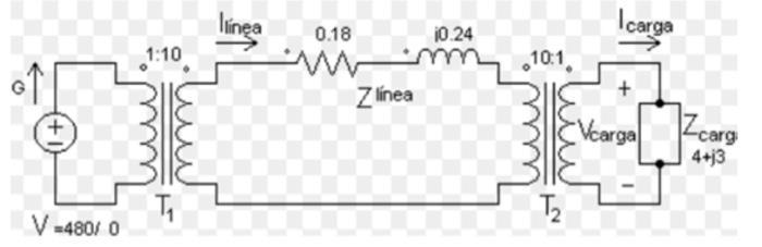 Solved What is the line power of the following circuit? | Chegg.com