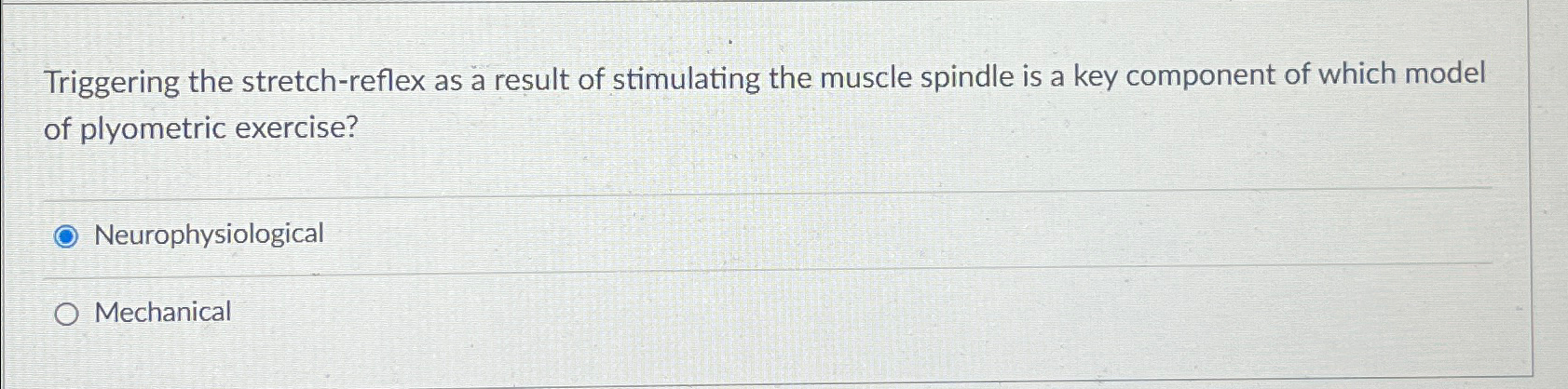 Solved Triggering the stretch-reflex as a result of Biology Diagrams