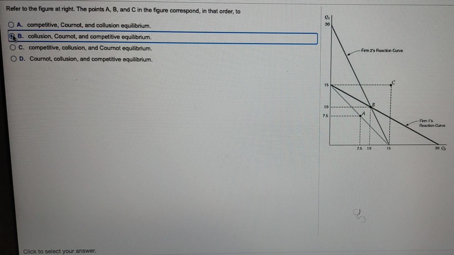 Solved Refer to the figure at right. The points A, B, and C | Chegg.com