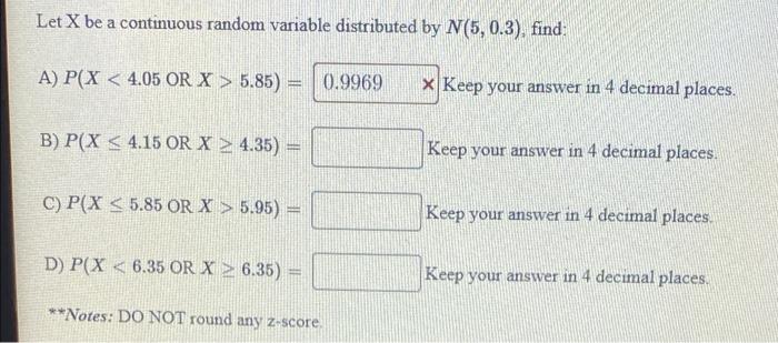 Solved i need help with these 2 statistics problemsi tryed | Chegg.com