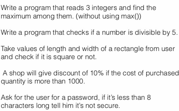 Solved Write a program that reads 3 integers and find the | Chegg.com