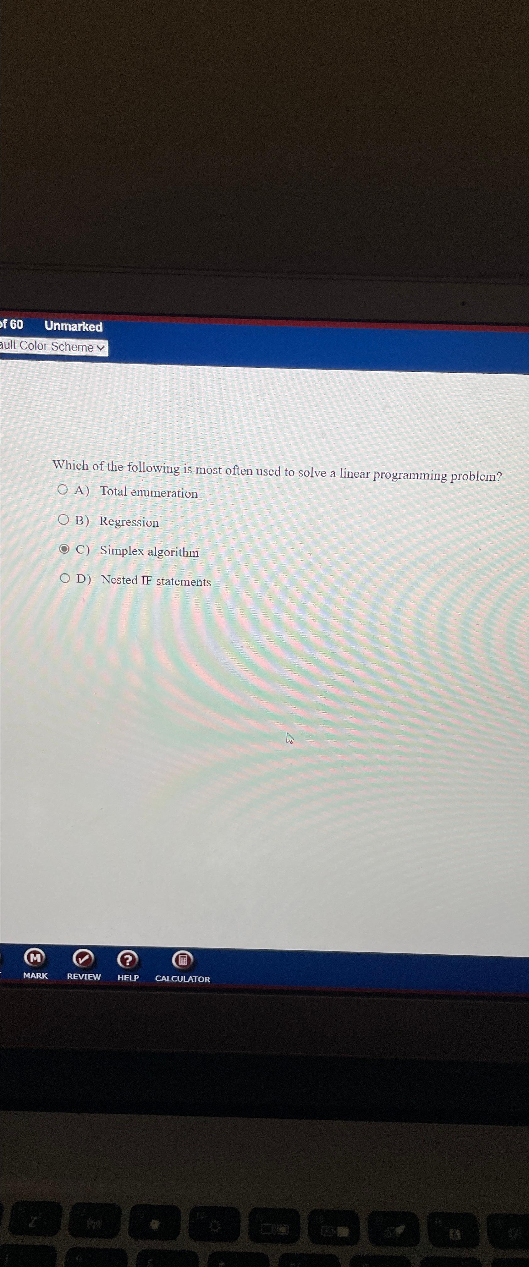 Solved Which of the following is most often used to solve a | Chegg.com