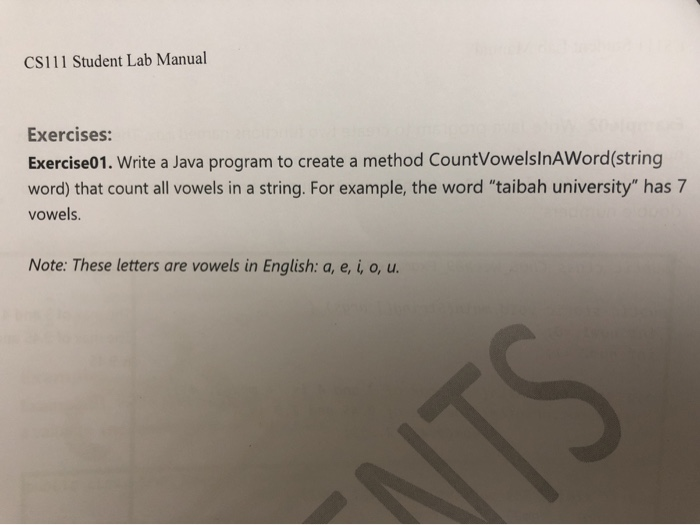 Solved Homework: Homeworko1. Write a method that returns the | Chegg.com