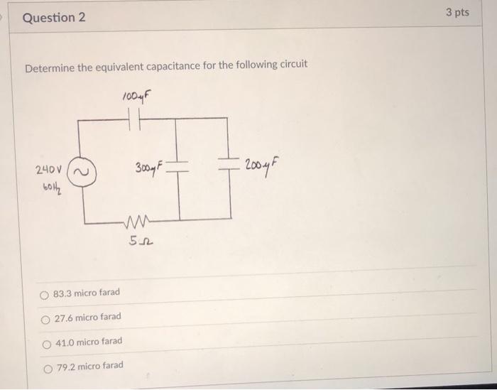 Solved 3 pts Question 1 What is Vy in the following circuit? | Chegg.com