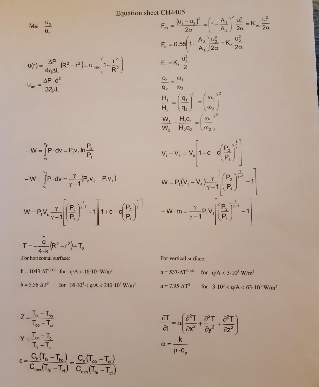 Solved Question A1. The differential mercury manometer