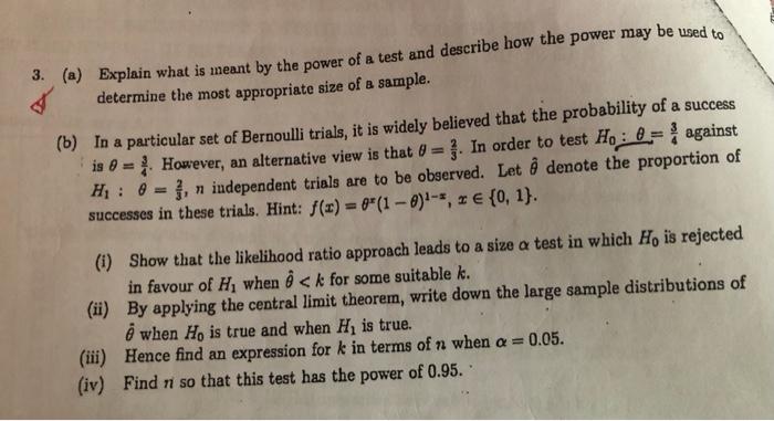 what is meant by the power of a test in statistics