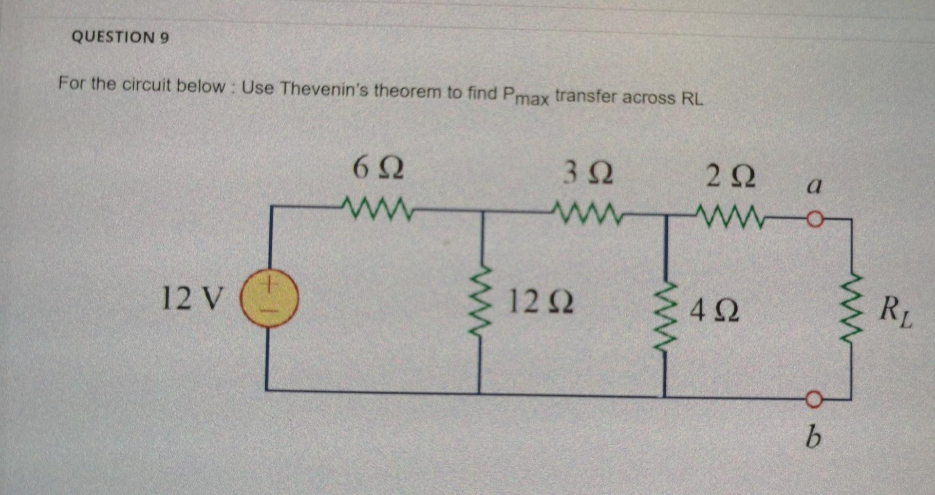 Solved In Figure Shown Below Use Norton S Theorem To Find