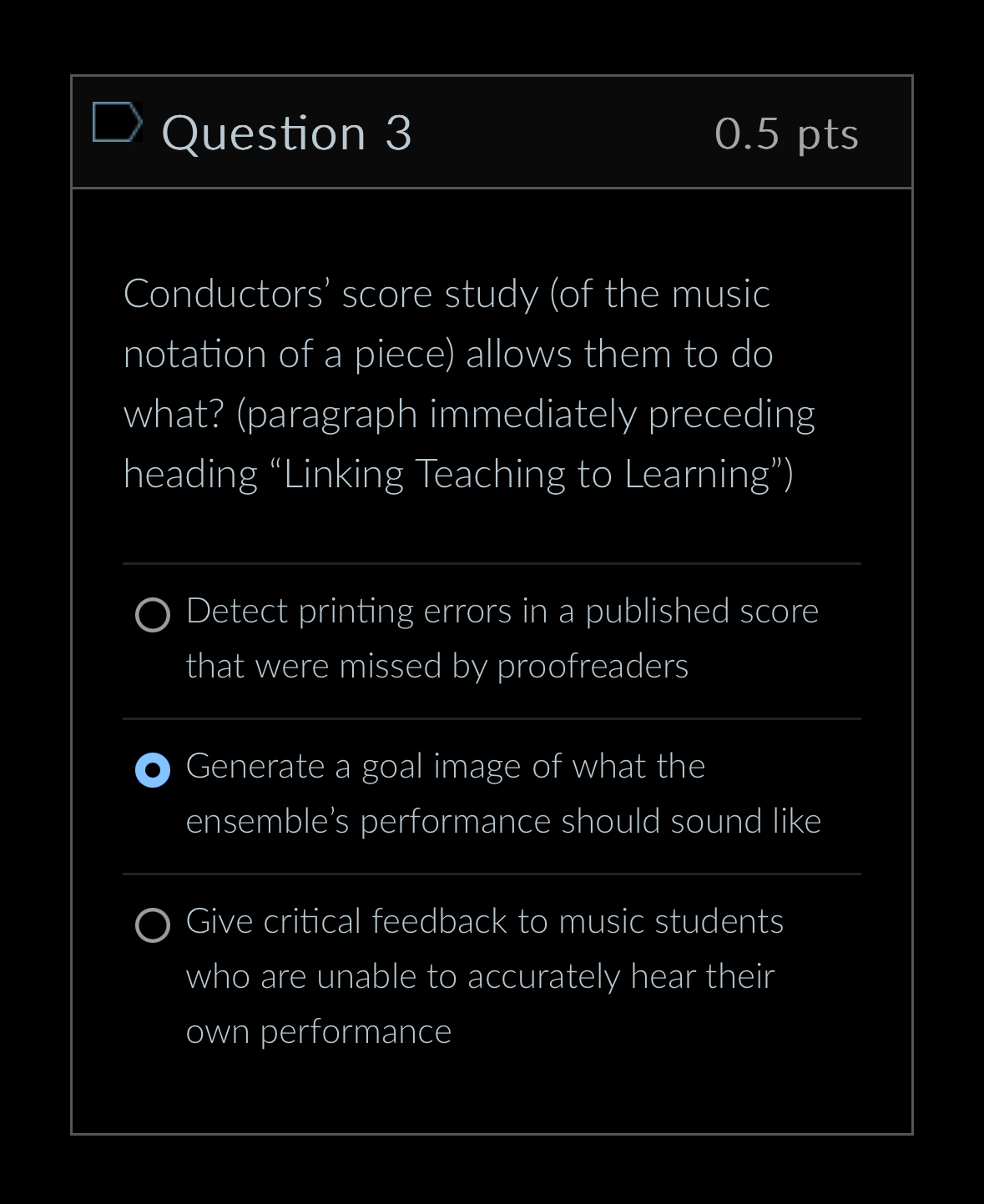 Solved Question 30.5 ﻿ptsConductors' score study (of the | Chegg.com