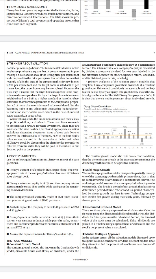 4g O 41 10 24 Pm Case Study Eq 1 Bloomberg Chegg Com