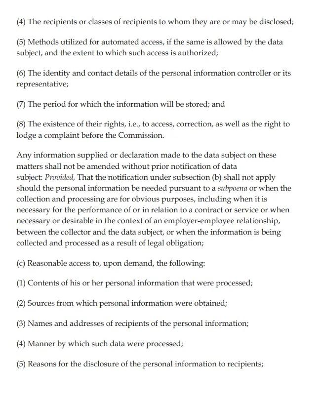 sec-12-criteria-for-lawful-processing-of-personal-chegg