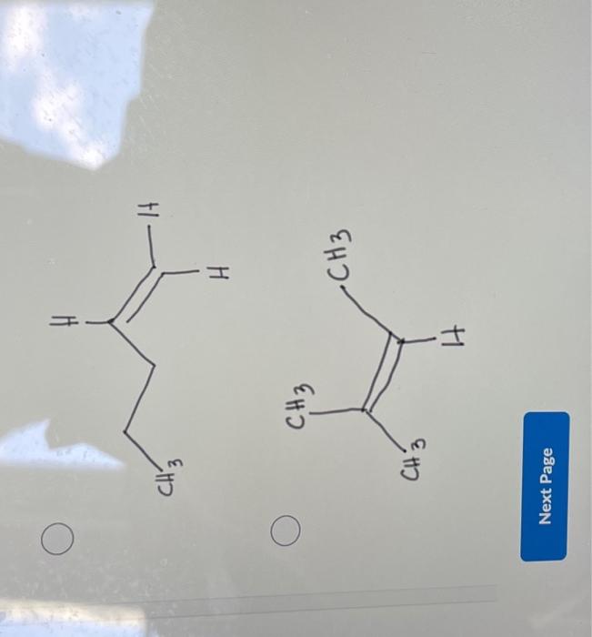 Solved Which of the constitutional isomeric alkenes is the | Chegg.com