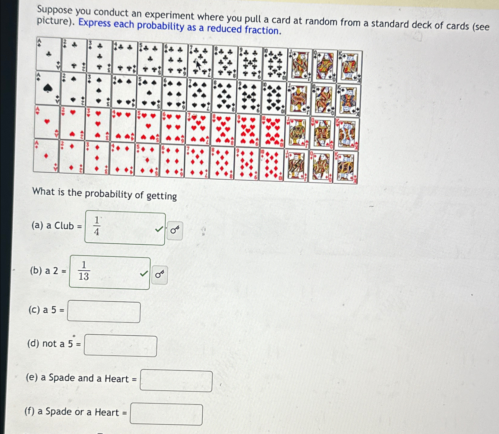 Solved Suppose you conduct an experiment where you pull a | Chegg.com