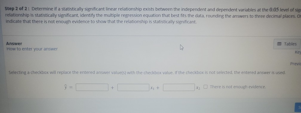 Solved The following data was collected to explore how a | Chegg.com
