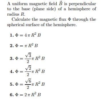 Solved A uniform magnetic field B is perpendicular to the | Chegg.com