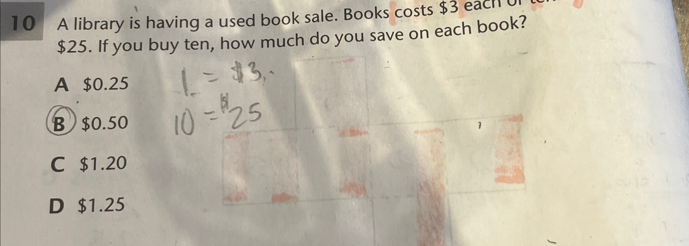 Solved 10 ﻿A library is having a used book sale. Books costs