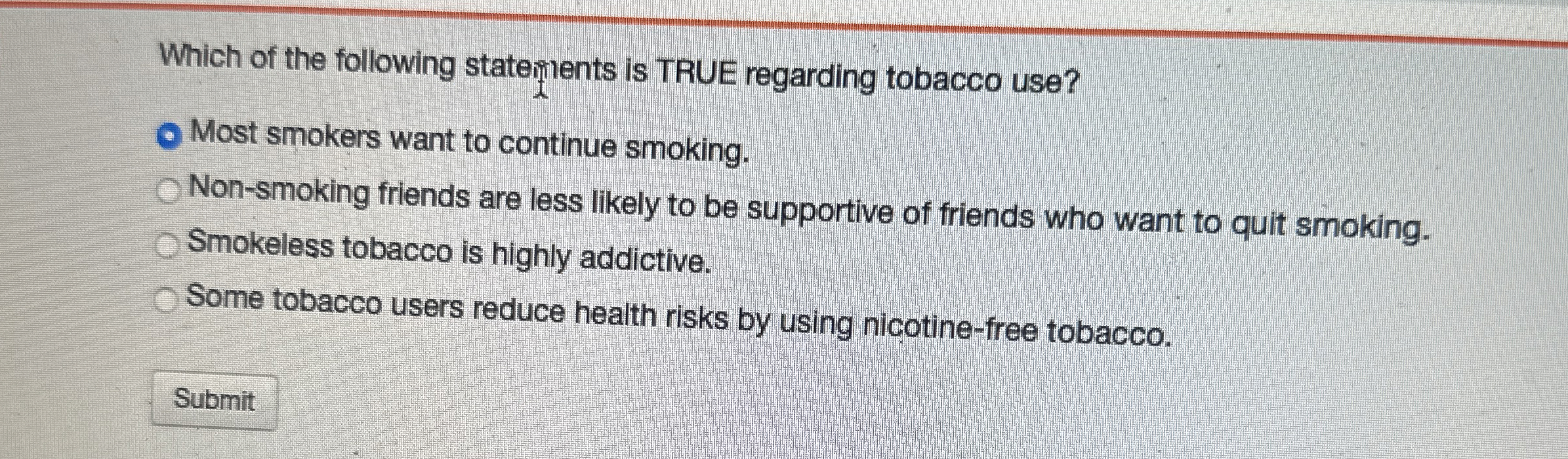 Solved Which of the following statements is TRUE regarding