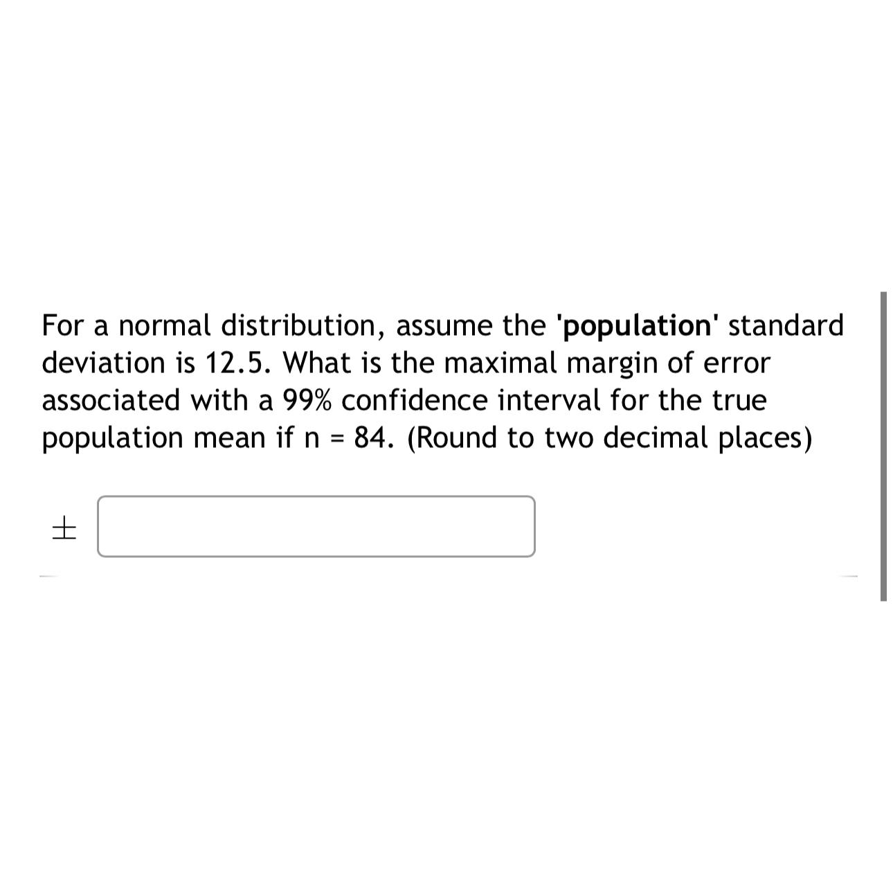 solved-for-a-normal-distribution-assume-the-population-chegg