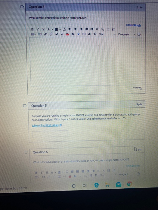 Solved D Question 4 5 pts What are the assumptions of | Chegg.com