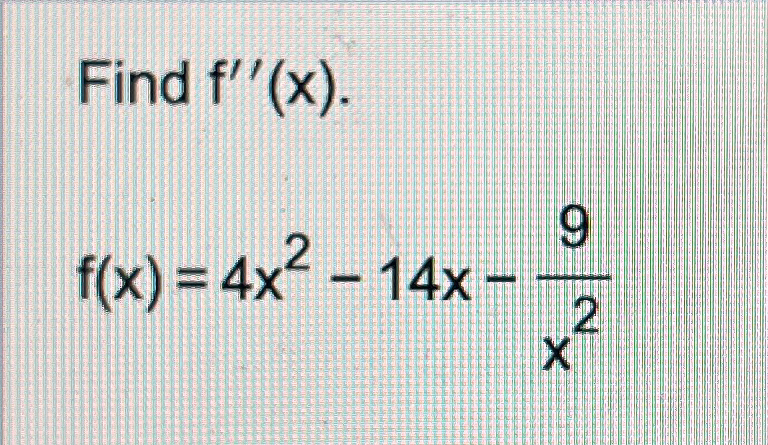 f x )= 5x2 20x 14