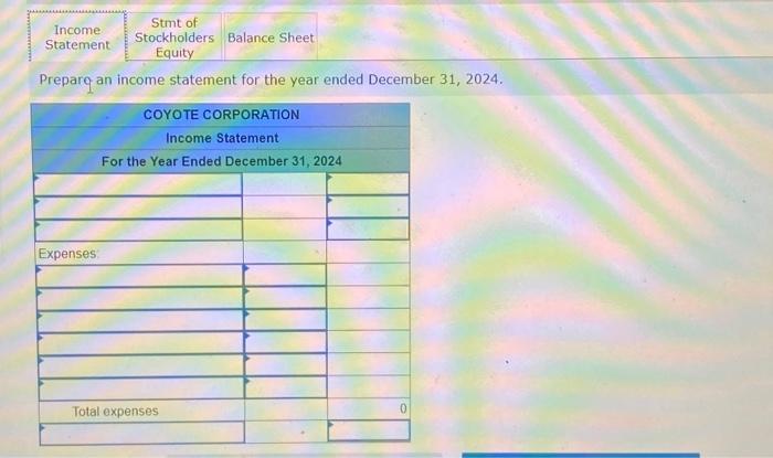 Solved The December 31 2024 Adjusted Trial Balance For Chegg Com   Image