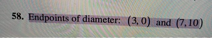 Solved = = A circle is a special case of an ellipse where a | Chegg.com