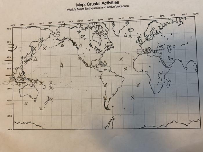 Solved R. wa De INTRODUCT Lab Activity Crustal Activity