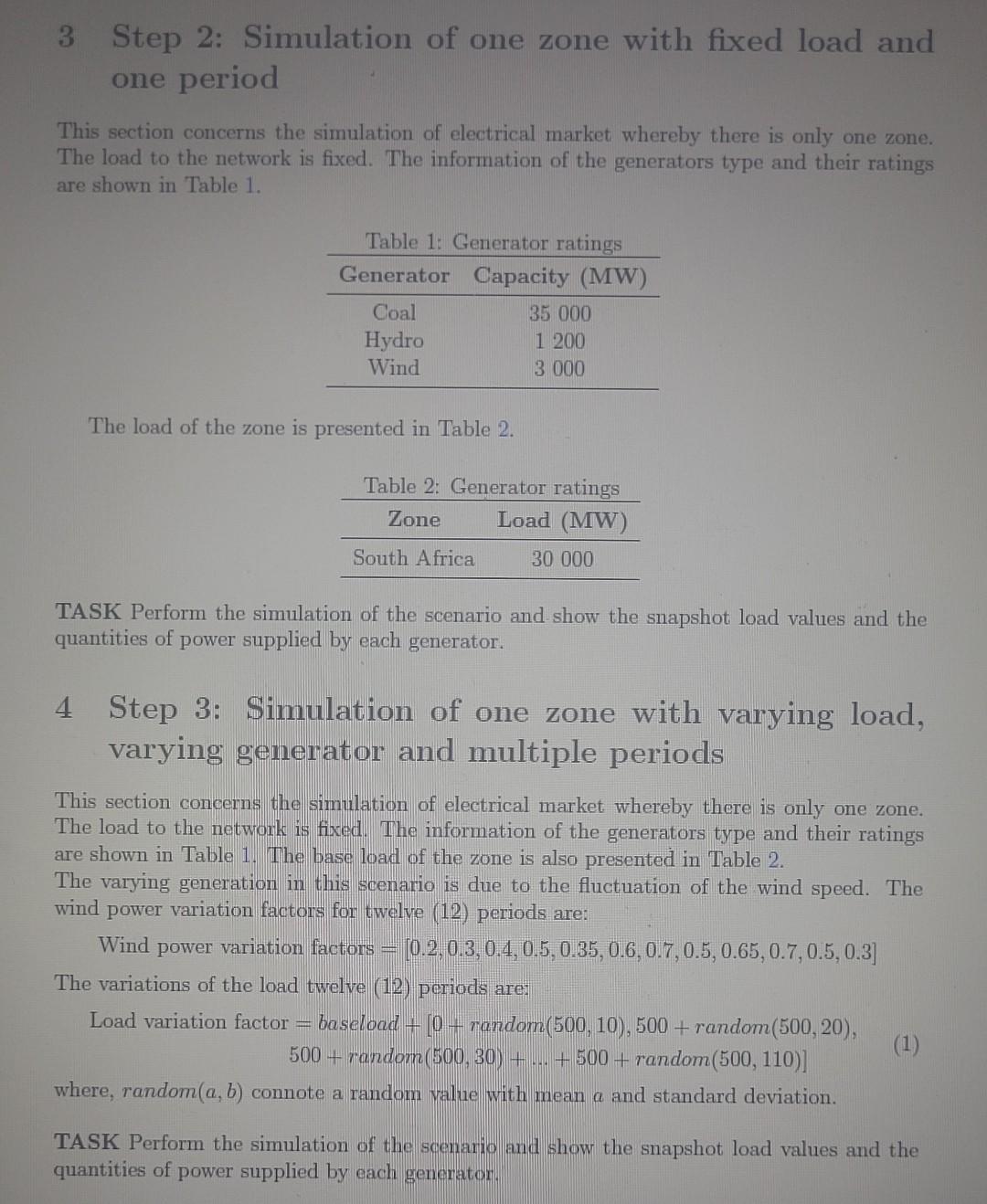 Solved 3 Step 2: Simulation of one zone with fixed load and | Chegg.com