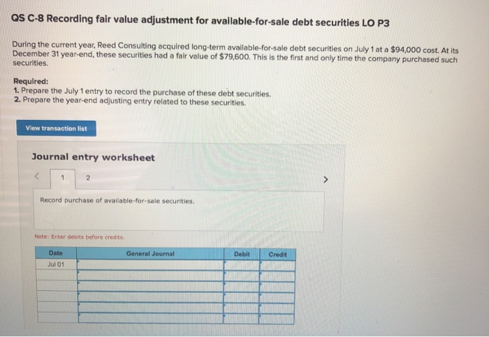 solved-qs-c-8-recording-fair-value-adjustment-for-chegg