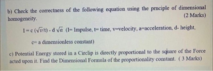Solved B Check The Correctness Of The Following Equation Chegg Com