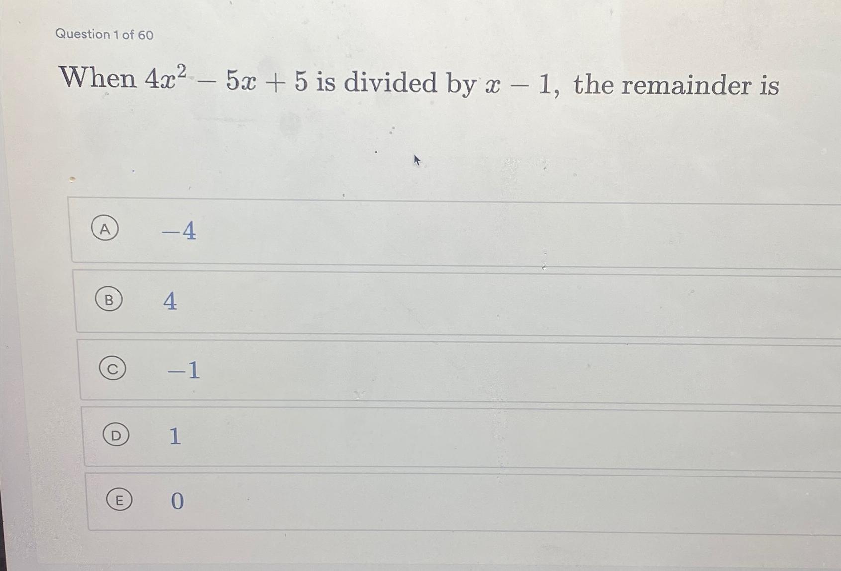 1 5 )  4x 8 2 divided by 2