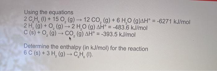 Solved Using The Provided Table And The Equation Below D Chegg Com