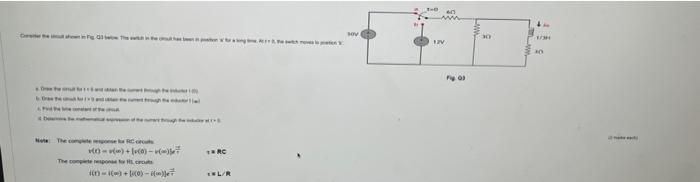 Solved urgent!! consider the circuit shown in FIG 3, the | Chegg.com