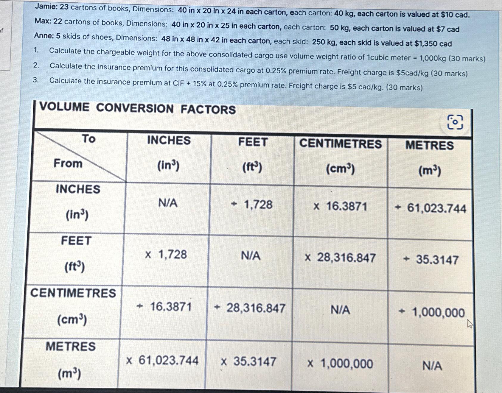 Jamie 23 ﻿cartons of books, Dimensions 40 ﻿in ×20