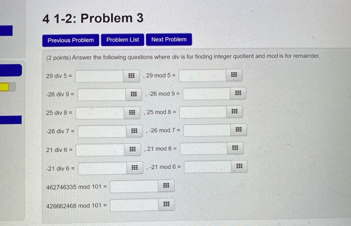 Solved 4 1-2: Problem 3 Previous Problem Problem List Next | Chegg.com