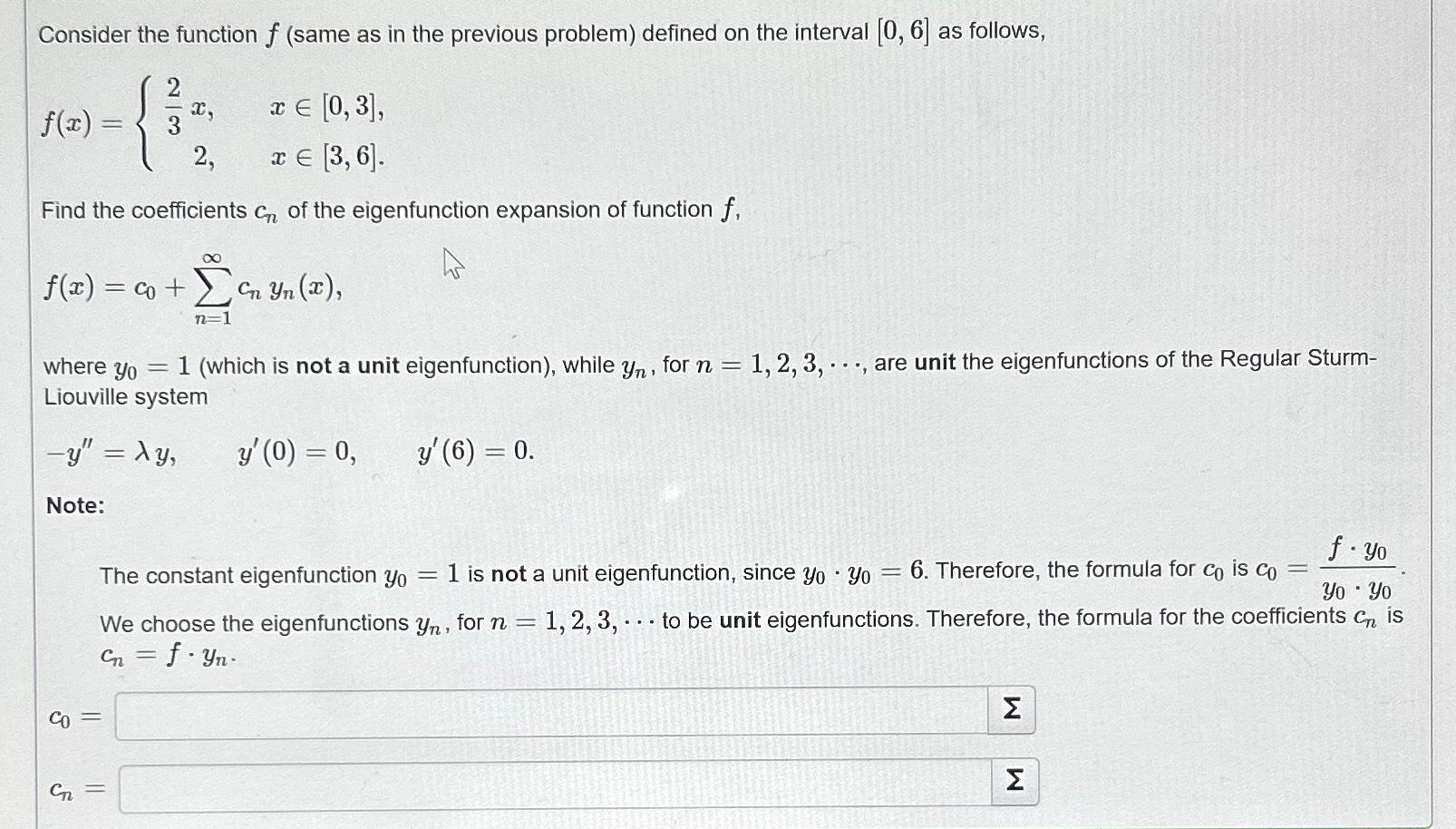 Solved Consider the function f (same as in the previous | Chegg.com
