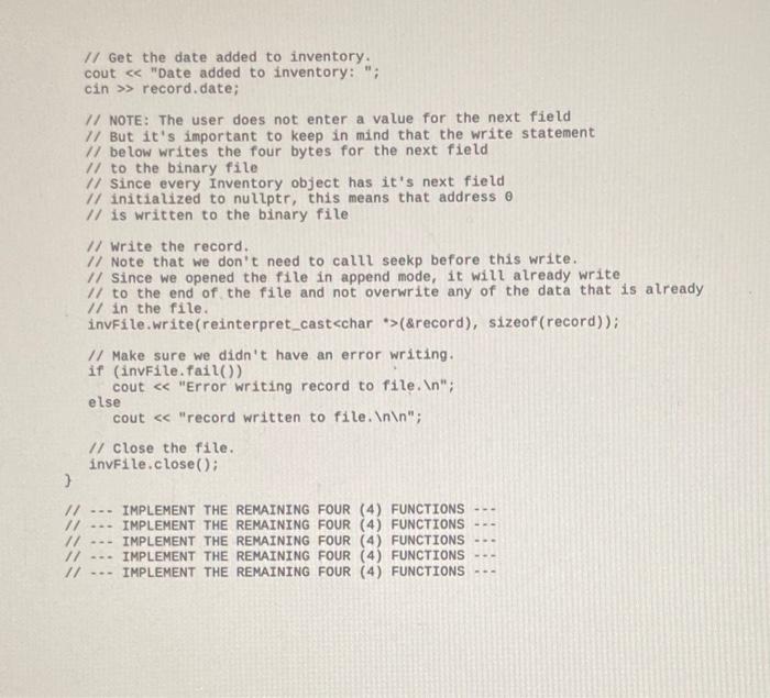 Solved Write a program that uses a structure to store the | Chegg.com