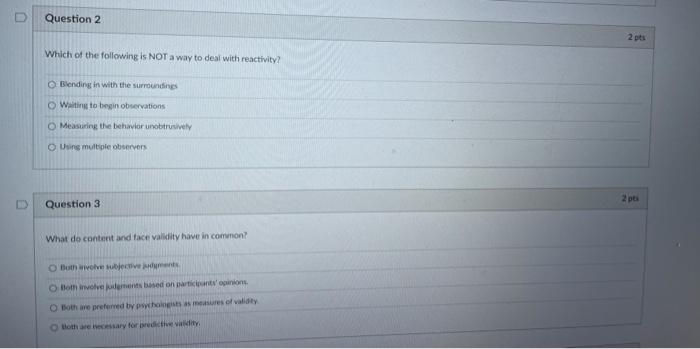 Solved Question 2 2 pts Which of the following is NOT a way | Chegg.com