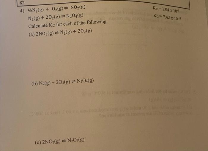 chemical equilibrium reading assignment