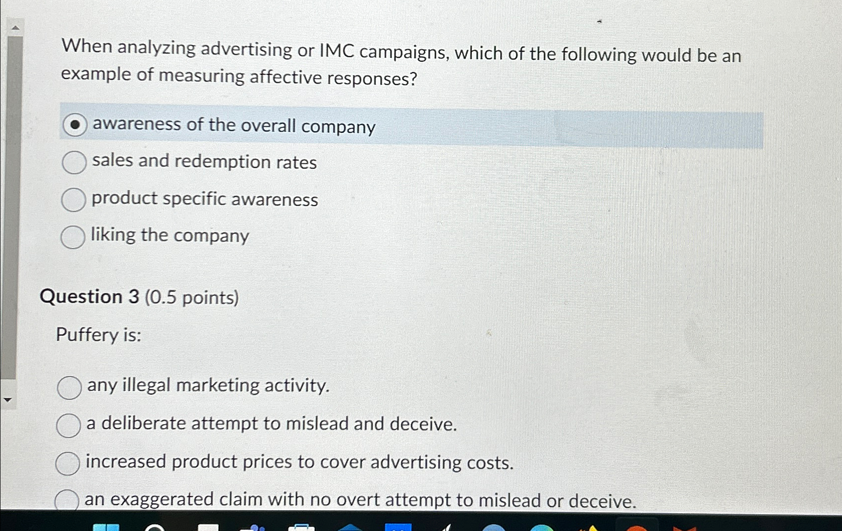 Solved When Analyzing Advertising Or IMC Campaigns, Which Of | Chegg.com