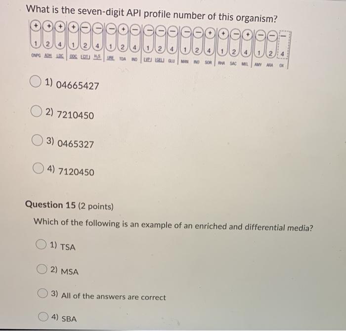 Solved What is the seven-digit API profile number of this | Chegg.com