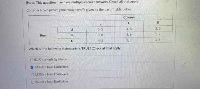 Solved [This question may have multiple correct answers. | Chegg.com