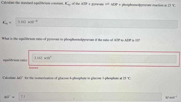 Solved The table contains the standard free energies of | Chegg.com