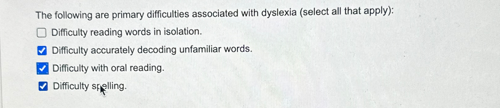 Solved The following are primary difficulties associated | Chegg.com