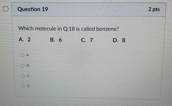 Solved Question 18 2 pts Which of the following compounds | Chegg.com