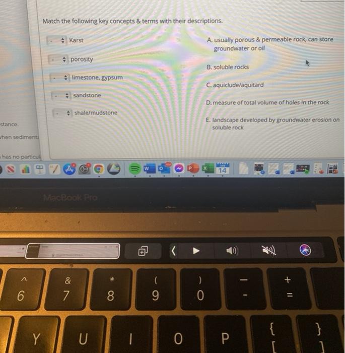 Solved Match the following key concepts & terms with their | Chegg.com