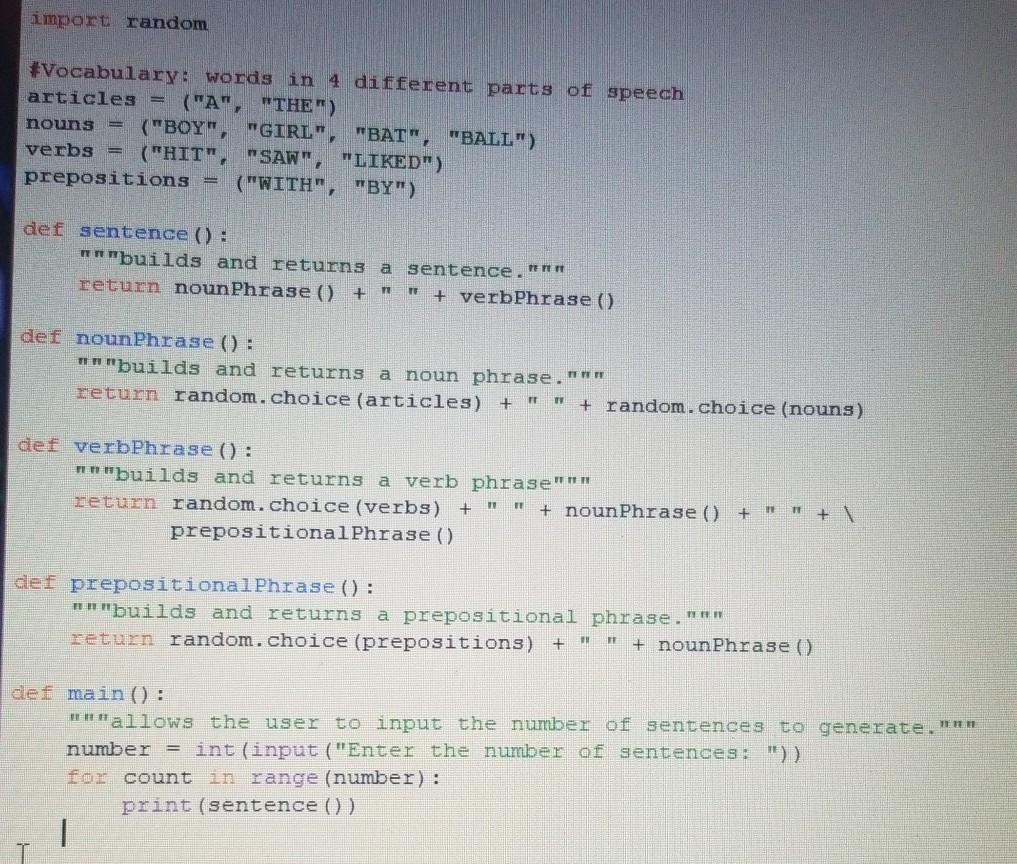what is the best way to complete this python code | Chegg.com