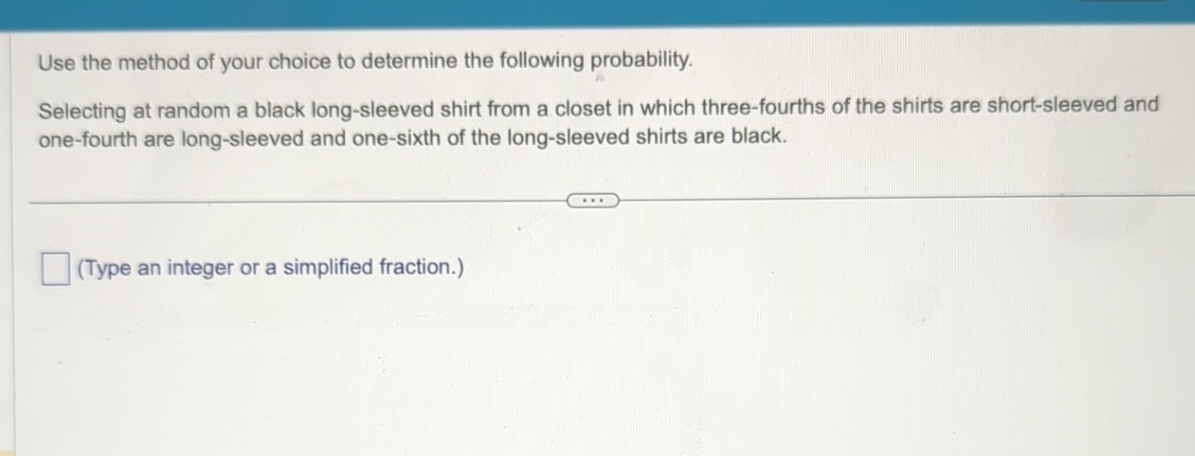Solved Use the method of your choice to determine the | Chegg.com